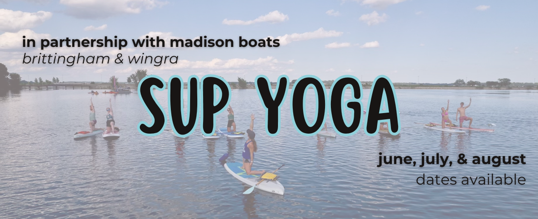 SUP Yoga event banner