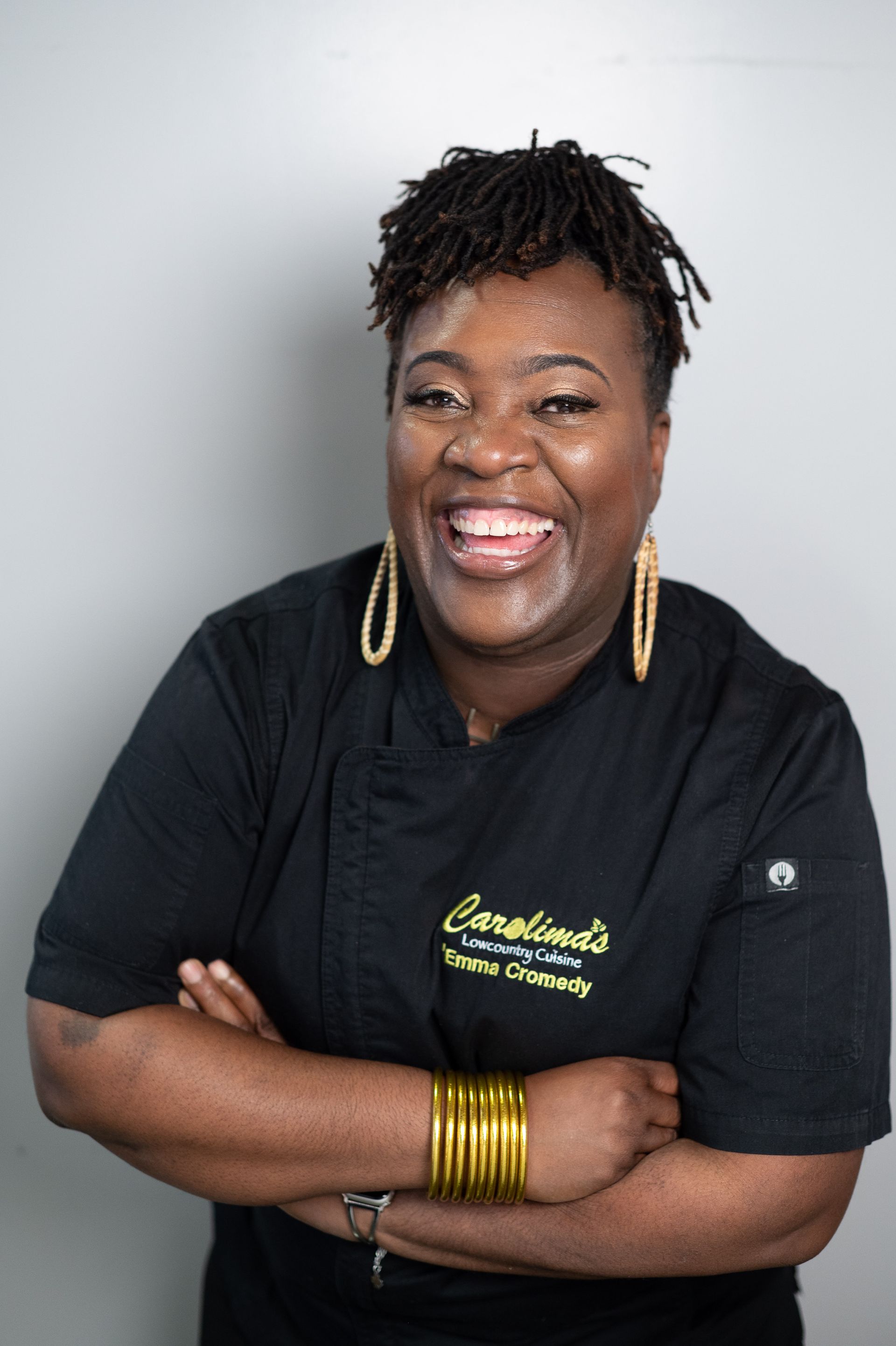 'EMMA, CO- OWNER OF CAROLIMAS LOWCOUNTRY CUISINE