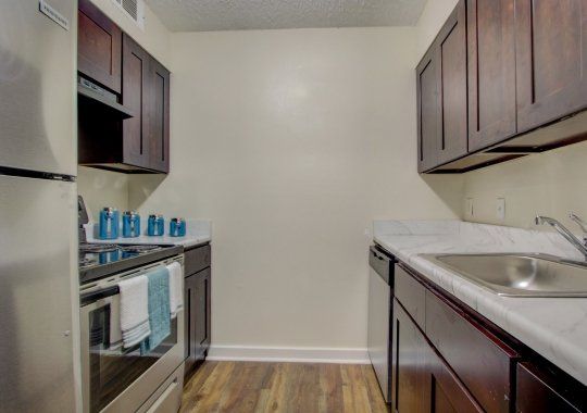 Kitchen | Melrose Apartments