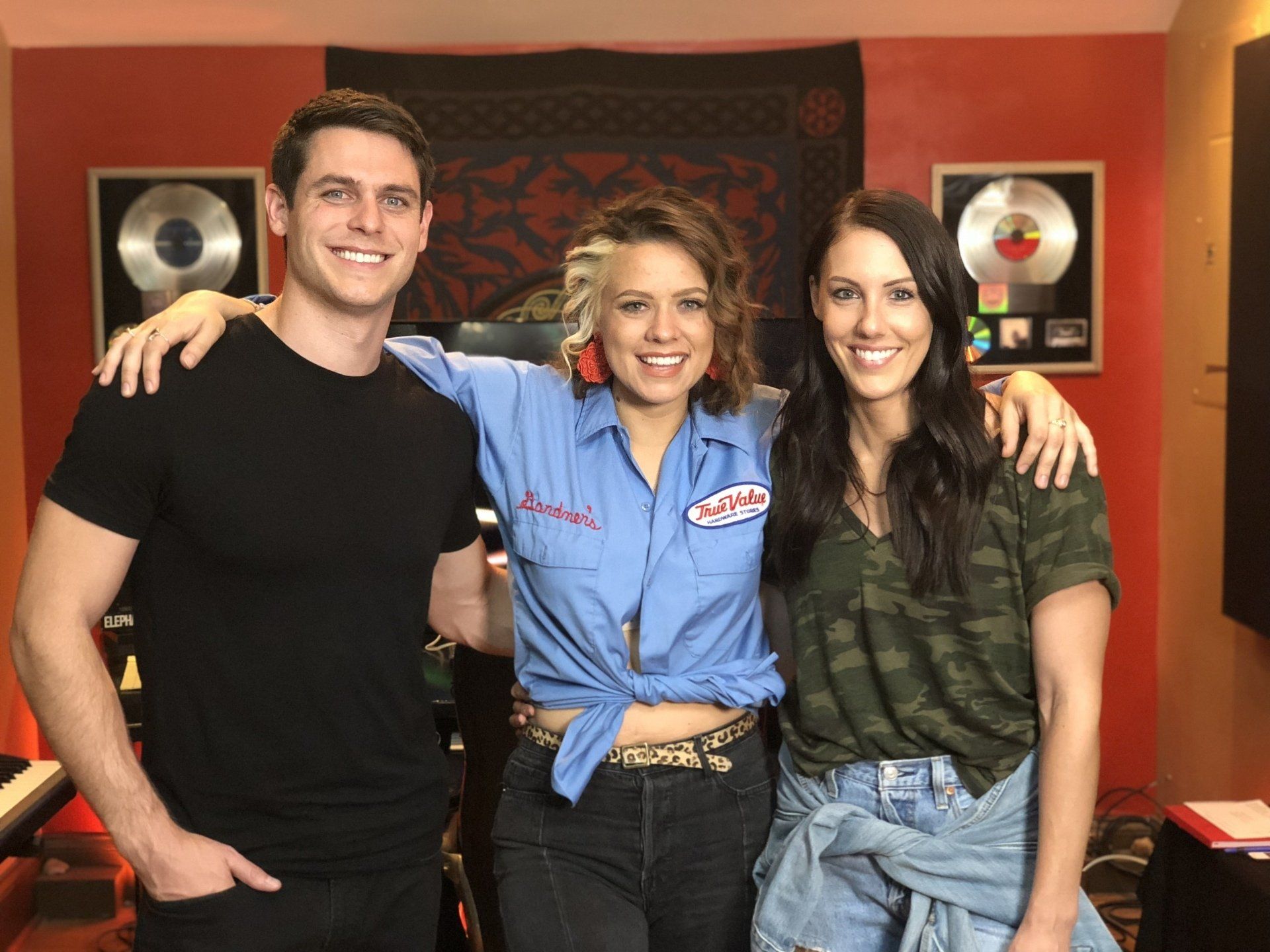 Brandon T. Adams and Samantha Rossin with Faydra