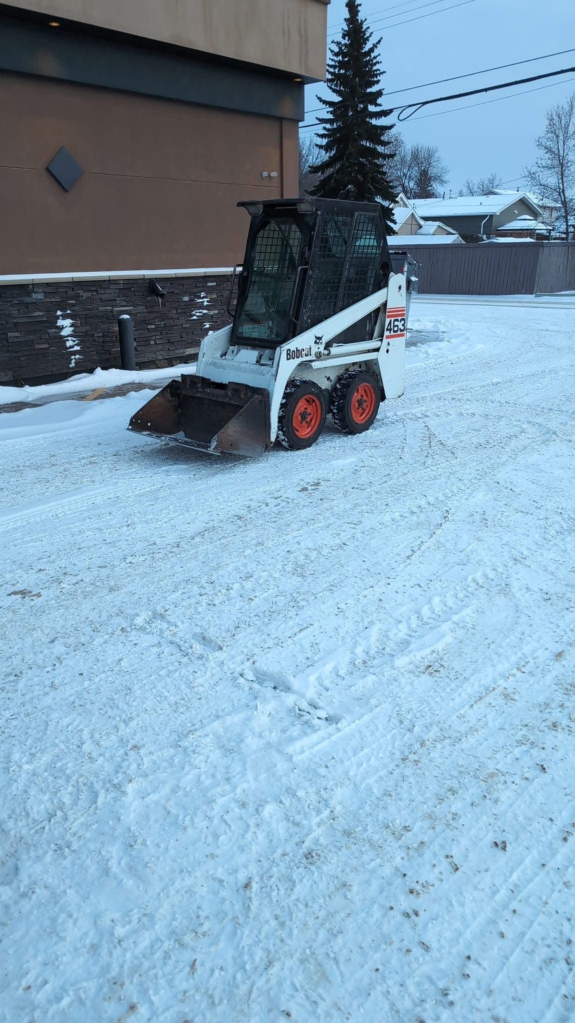commercial snow removal in bonnyville