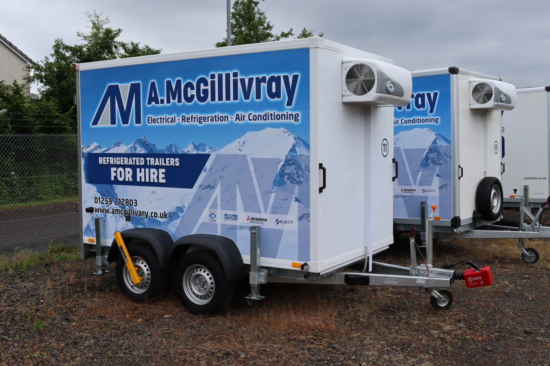 Refrigerated Trailer Hire in Stirling Fridge Trailer hire in