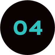 The number four is written in blue on a black circle.