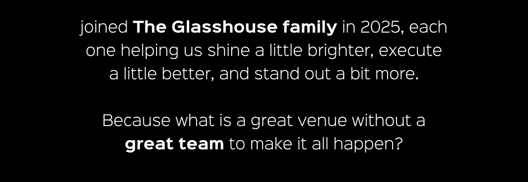 The Glasshouse 2025 Wrapped