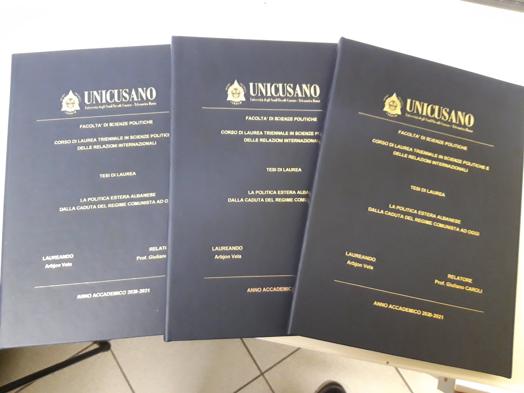 rilegatura tesi di laurea