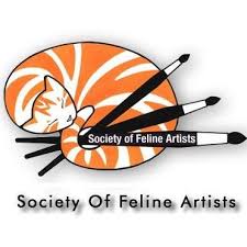 SOFA, society of feline artists, feline artist Natalie Mascall, award winning cat artist, award winning feline artist Natalie Mascall,