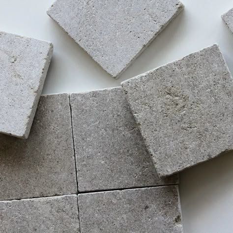 Gray Square Paving Stones Arranged In A Loose Pattern — Everyday Interiors in Helensburgh, NSW