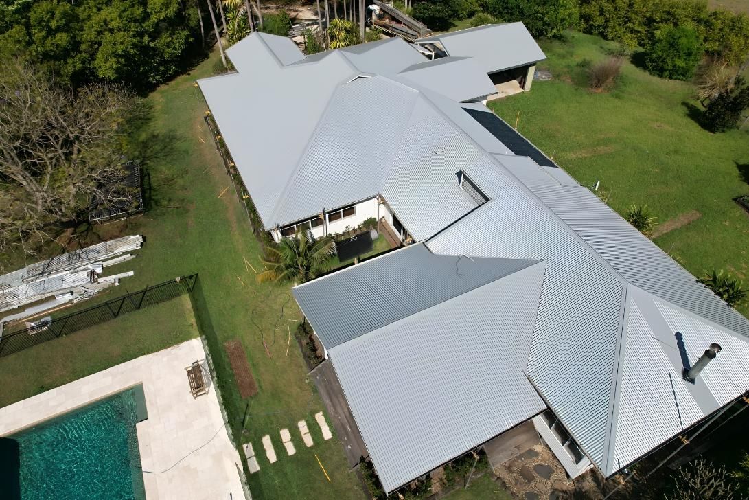 A View of Residential Metal Roof