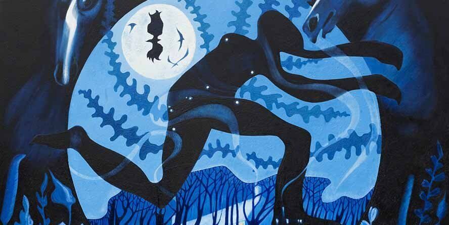 Painting from the Fern Hill collection