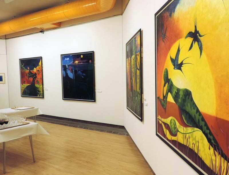 Tony Heald art exhibitions