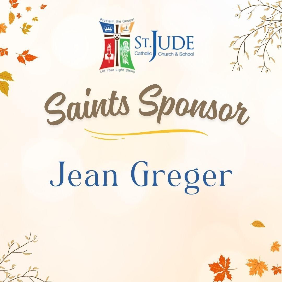 Jean Greger Sponsor
