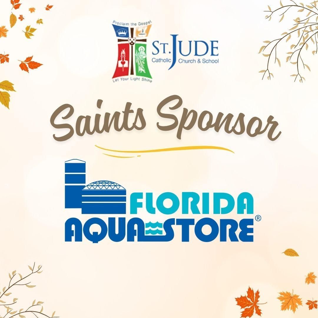 Florida Aqua Store Saint Sponsor