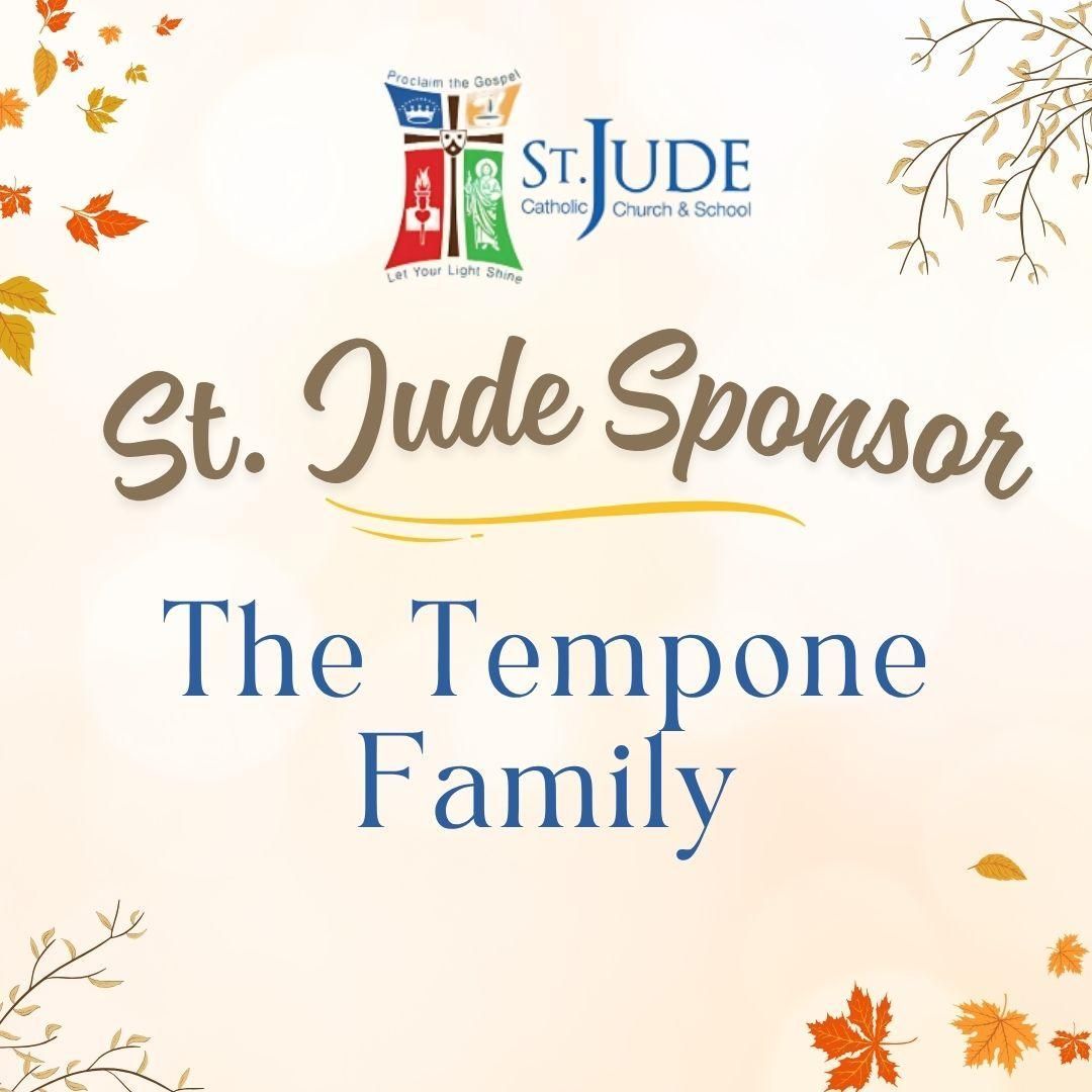 The Tempone Family St. Jude Sponsor