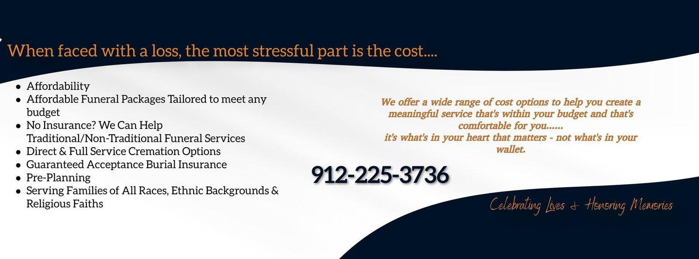 A flyer for a company that says when based with a less the most stressful part is the cost