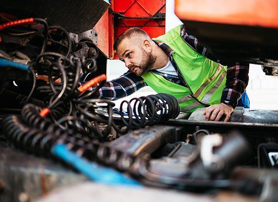Worker Fixing Car Engine — Yakima, WA — Northwest Autobody