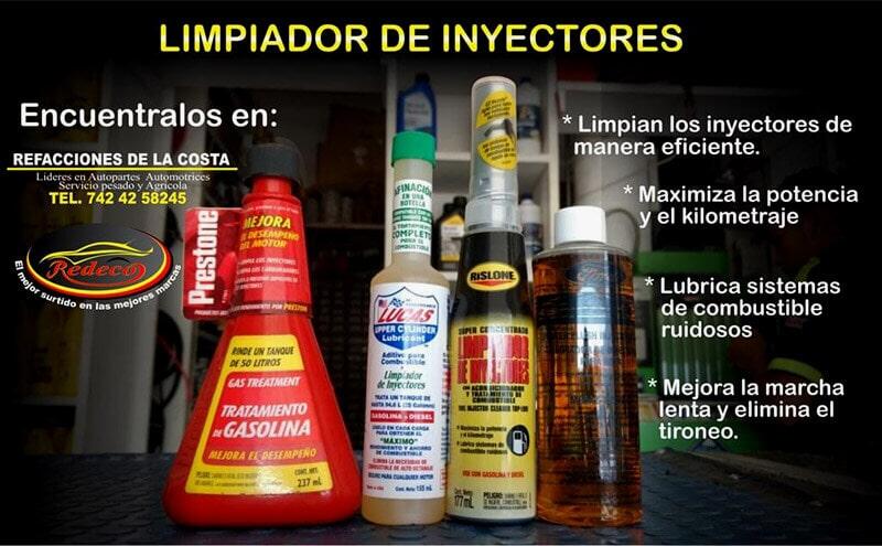 REFACCIONES DE LA COSTA - LIMPIADOR DE INYECTORES