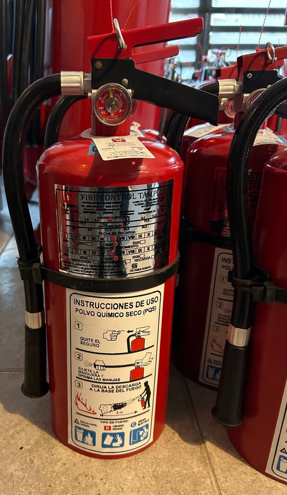 FIRE CONTROL TAMPICO - DETECTORES DE HUMO