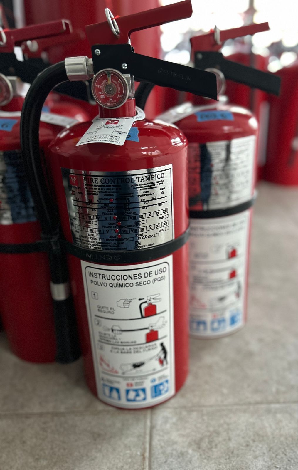 FIRE CONTROL TAMPICO - EXTINTORES