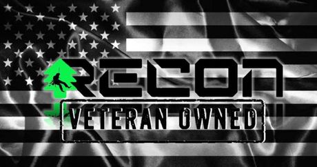 Recon logo, veteran owned