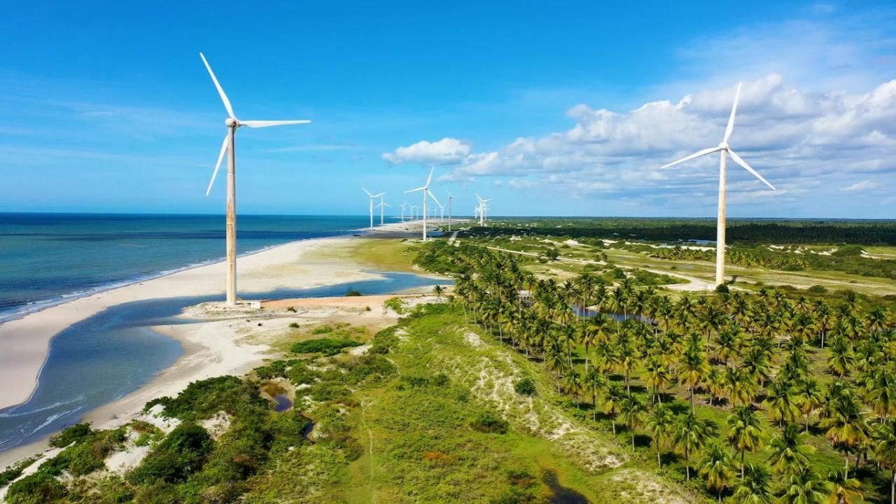 campo eólico no nordeste do brasil 