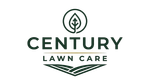 Century Lawn Care logo with green leaf icon and stylized text on white background