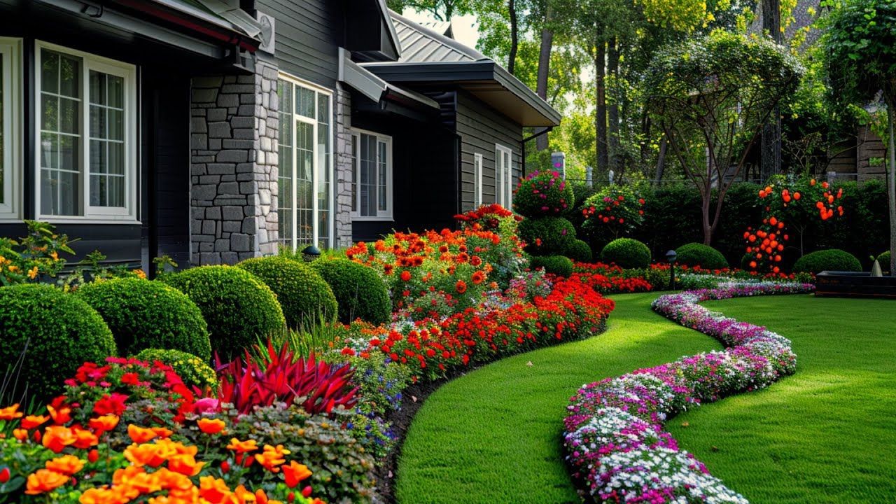 A person is using an edger to cut the grass on the sidewalk.
