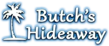 A white palm tree icon next to the text 