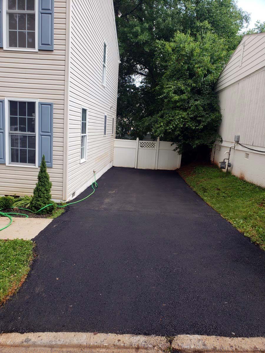 New Asphalt Driveway — Richmond, VA — Rose Paving and Sealing