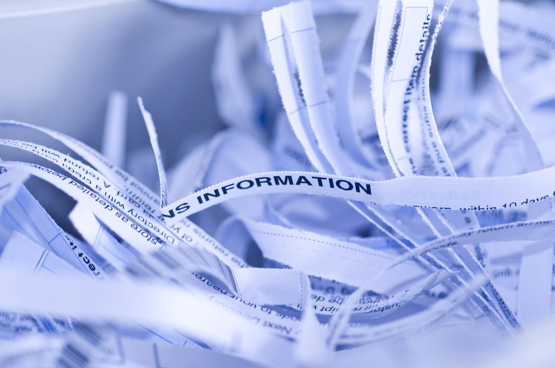 Shredded Paper — Syracuse, NY — Chuck It LLC