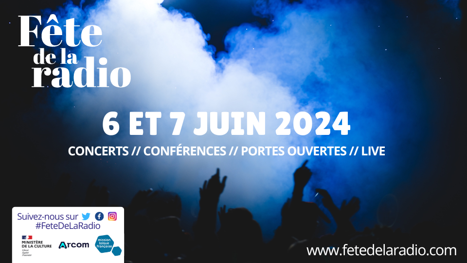 Rendez-vous les 6 et 7 juin pour la Fête de la Radio 2024, concerts, conférences, portes ouvertes