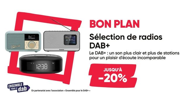 Sélection radios DAB+ Dart
