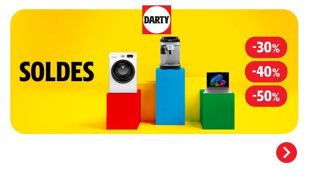 Bannière Soldes Darty