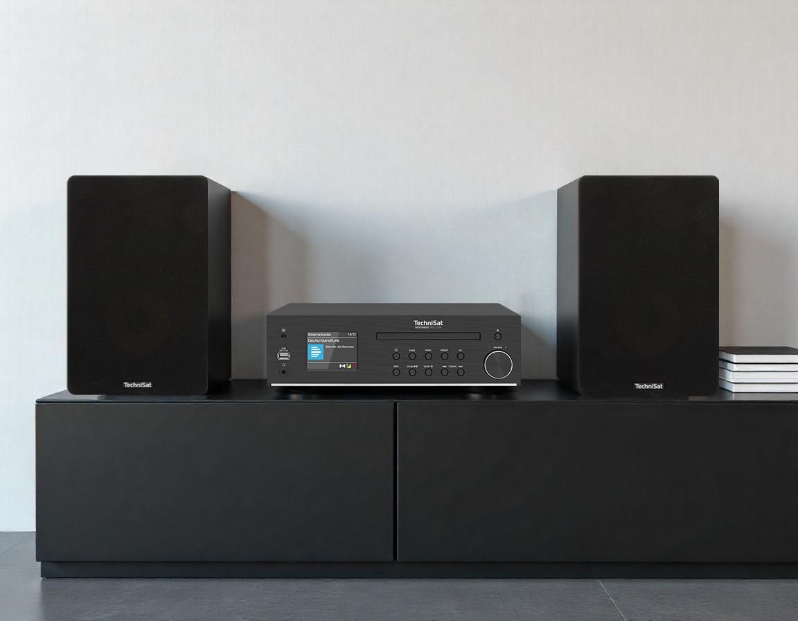 Récepteur DAB+TechniSat : Digitradio 760 CD IR, salon