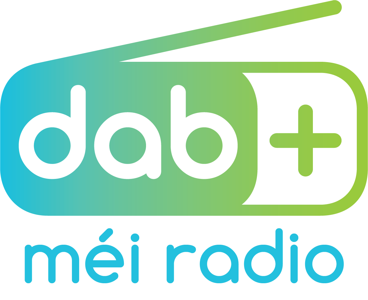 Logo DAB+ Luxembourg : DAB+ méi radio Letzebuerg