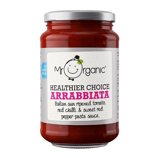 Mr Organic Healthier Choice Arrabbiata Pasta Sauce
