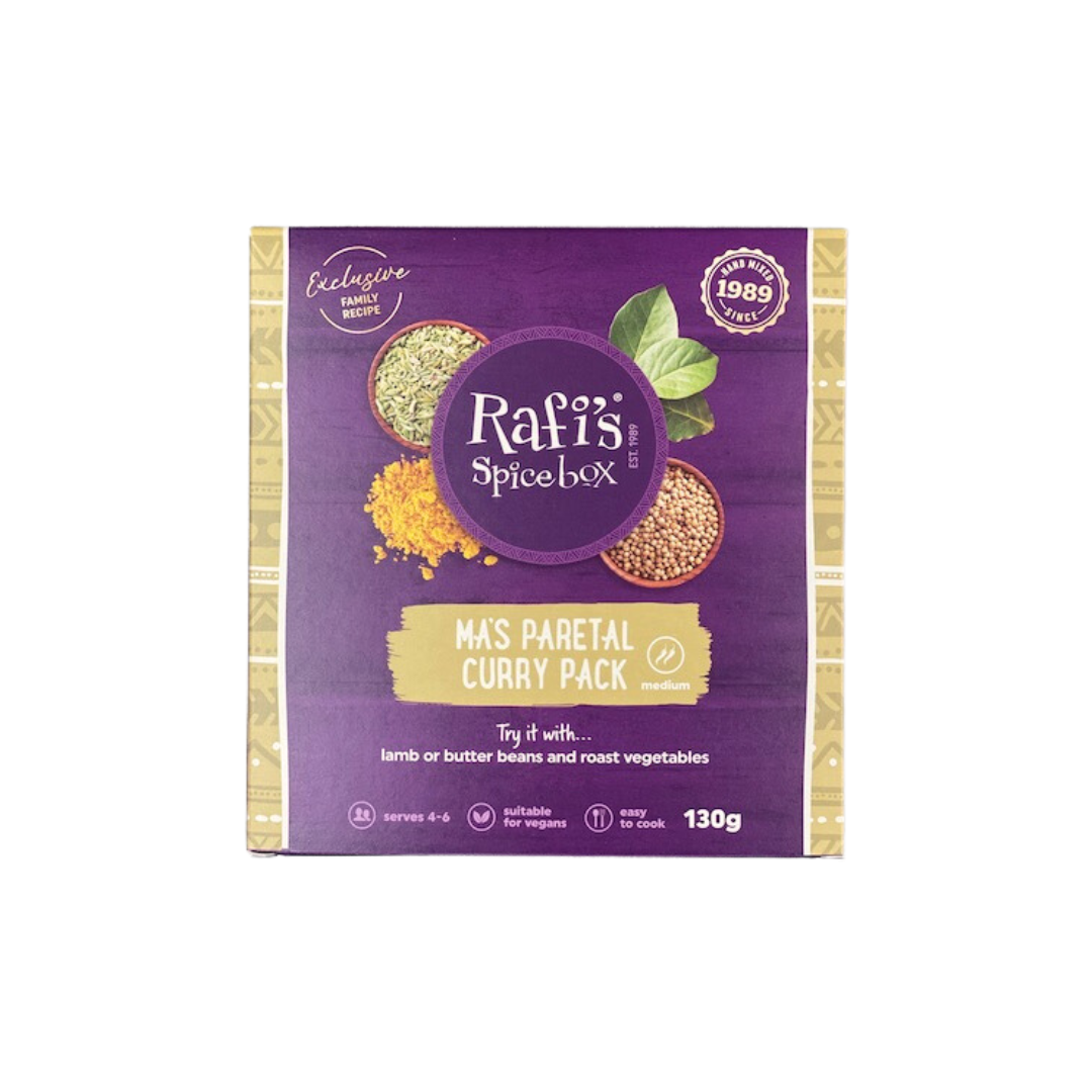 Rafi's Spicebox Ma's Paretal Curry Pack