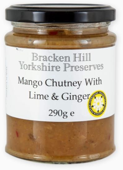 Bracken Hill Mango Chutney with Lime & Ginger