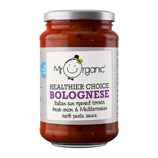 Mr Organic Healthier Choice Bolognese Pasta Sauce