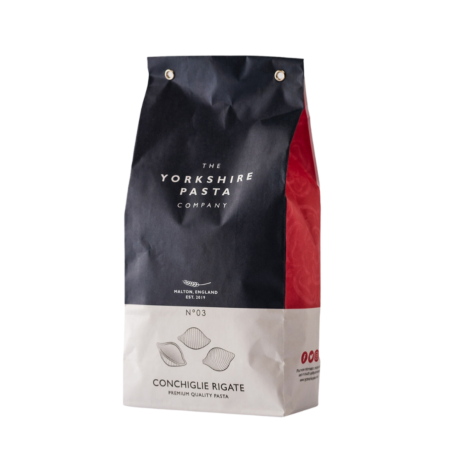 The Yorkshire Pasta Company Conchiglie Rigate No3
