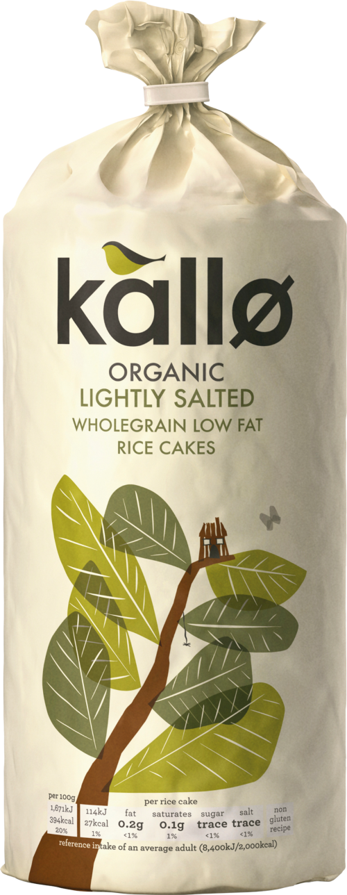 Kallø Lightly Salted Rice Cakes