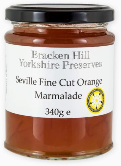 Bracken Hill Seville Fine Cut Orange Marmalade 340g