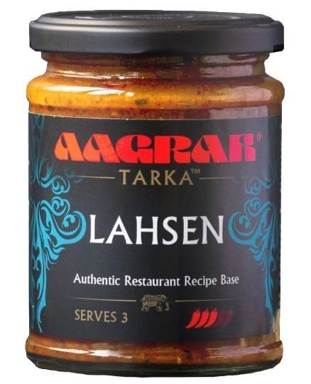 AAGRAH TARKA Lahsen Indian Curry Sauce - Medium Hot