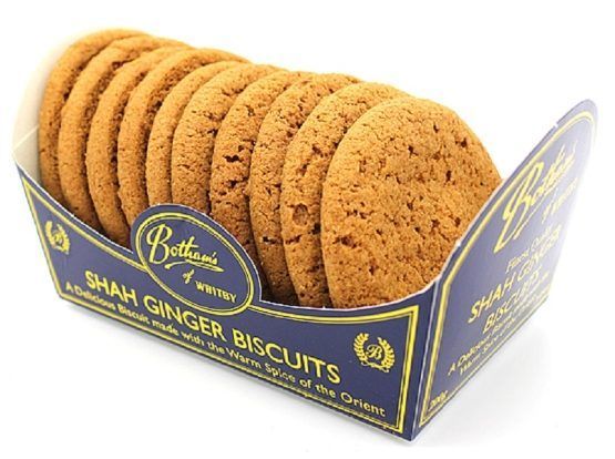 Botham's Of Whitby Shah Ginger Biscuits