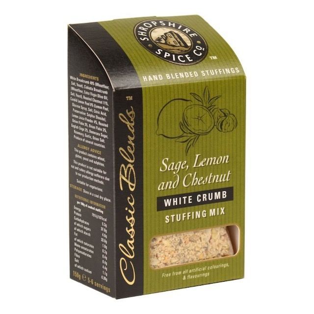 Shropshire Spice Co Sage, Lemon and Chestnut White Crumb Stuffing Mix