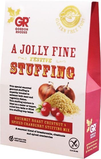 Gordon Rhodes Gluten Free Roast Chestnut & Spiced Cranberry Stuffing Mix