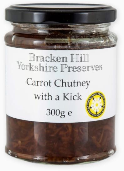 Bracken Hill Carrot Chutney with a Kick 300g