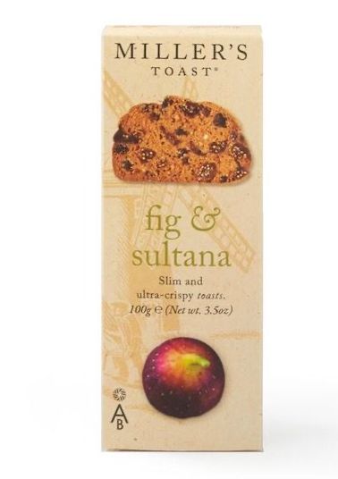 Miller's Toast Fig & Sultana 100g