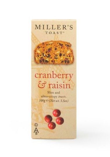 Miller's Toast Cranberry & Raisin