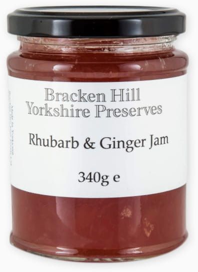 Bracken Hill Rhubarb & Ginger Jam 340g