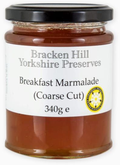 Bracken Hill Breakfast Marmalade Course Cut 340g